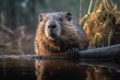 A AI generated beaver