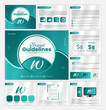 Brand Guidelines template. Brand Identity presentation. Logo Guideline template. Logo Guide Book. Logotype presentation
