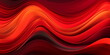 canvas print picture - Abstrakter Hintergrund mit Neon Wellen Linien rot - mit KI erstellt