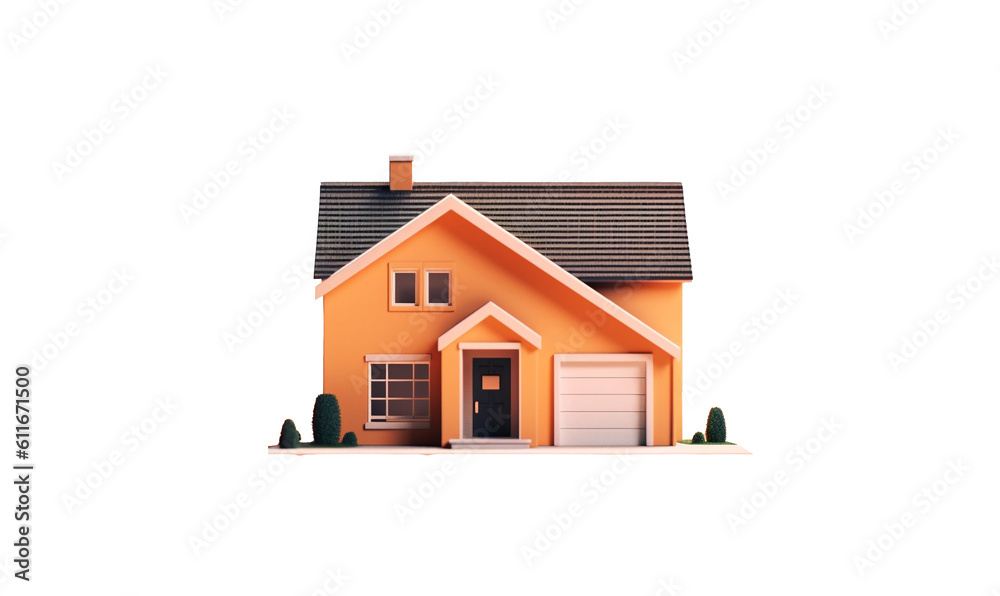house on a white HD transparent background PNG Stock Photographic Image