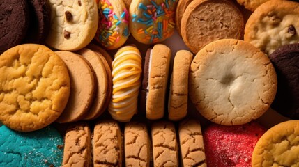 Wall Mural - mix biscuits