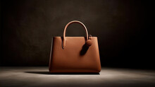 Luxury Leather Handbag. Created With Generative AI