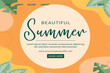 © Adorable - Summer Orange Landing Page