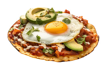 Canvas Print - Huevos rancheros, Mexican food