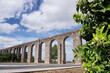 Old aqueduct in south of Portugal, Évora city 