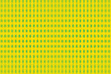 Modern Simple Abstract Seamlees Green Neutral Colour Polka Dot Pattern On Yellow Background