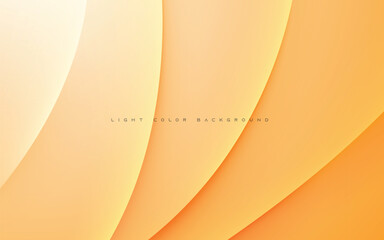 Wall Mural - Orange abstract background with light and shadow effect decoration