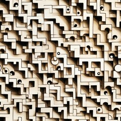 Aufkleber - seamless abstract textiles material texture illustration digital art tileable repeating
pattern wallpaper colorful background artwork generative ai