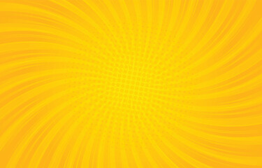 sunburst effect background vector design pop art style with halftone