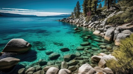 Wall Mural - coral reef in the ocean