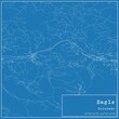 © Rezona - Blueprint US city map of Eagle, Colorado.