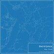 © Rezona - Blueprint US city map of Garrison, New York.