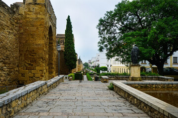 Wall Mural - Medieval road in Cordoba, Andalucia, Spain