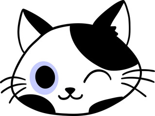 Sticker - Cat face