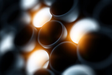 Poster - Innovative technologies image . Mixed media