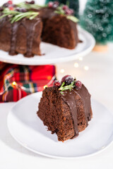 Poster - Chocolate bundt cake