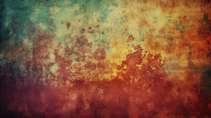 Wall Mural - Retro grunge noisy paper texture gradient background