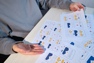 UX mobile application wireframe. Sketch, prototype, framework, layout future app design project. UI/UX - user interface and user experience designer. Creative concept for smartphone. App development