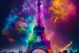 Fototapeta Paryż - eiffel tower