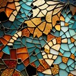 mosaic tiles texture stained glass windows