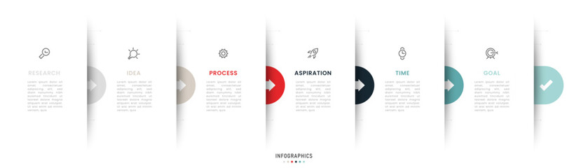 Vector Infographic label design template with icons and 6 options or steps. Can be used for process diagram, presentations, workflow layout, banner, flow chart, info graph.