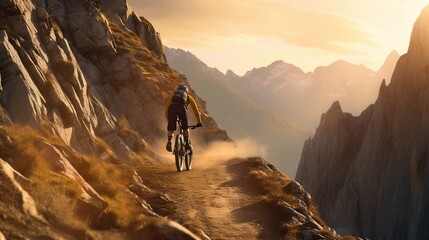 cycling downhill sport