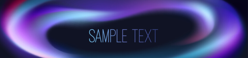 Poster - abstract gradient background with blur wave vector. modern fluid shape blue color mesh. dynamic soft