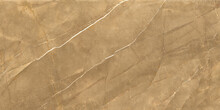 Polished Brown Marble. Real Natural Marble Stone Texture And Surface Background. Natural Breccia Marbel Tiles For Ceramic Wall And Floor, Emperador Premium Glossy Granite Slab Stone.