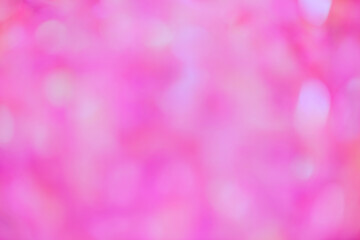 Wall Mural - Blurred pastel neon pink purple holographic bokeh background texture. Abstract festive glittering Lo-fi retro design Smooth Blurred holographic iridescent colors . Festive glittering background.