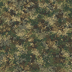 Canvas Print - Abstract military or hunting camouflage seamless pattern background