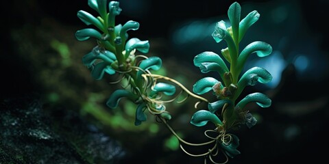 Wall Mural - underwater plant