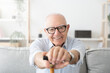 © Egoitz - Happy positive elderly man smiling at camera