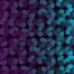 Poster - Background with pattern of a group of spiral shaped objects. 3d rendering digital illustration