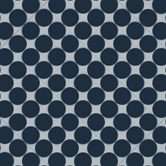 Aufkleber - Polka dot pattern. Creative design. 3d rendering digital illustration