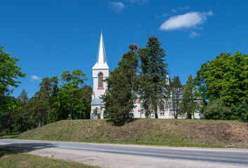 Wall Mural - church in the countryside