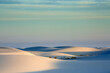 Tranquil white sand dune, White Sands, New Mexico, United States
