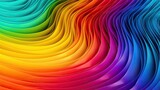 Fototapeta Kuchnia - rainbow-colored abstract background Gay pride and LGBT movement flag concept. Bright and dynamic multi-colored background in 4k resolution. Vibrant colors. Copy space.Generated with AI.