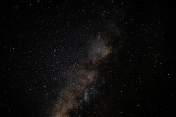 beautiful night sky with stars