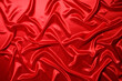 © freeman83 - Abstract background made of red silk wavy fabric.