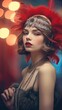 © neirfy - beautiful fashion young woman 1920s style