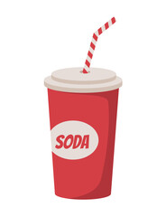 Cinema soda concept