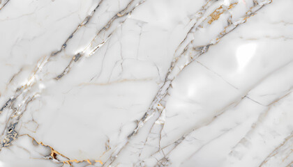 Wall Mural - Carrara White premium marble texture extra white stone background