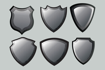  shields Badge vector