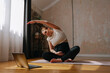 © Ani Dimi/Stocksy - Prenatal Yoga Online At Home