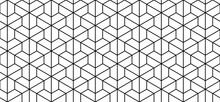 Half Hexagon Mosaic Design. Floor, Backsplash, And Wall Pavement Tessellation. Digital Wallpaper Texture Idea.
