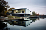 Fototapeta  - house on the water