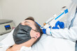 © Alvaro Lavin/Stocksy - doctor injecting blood plasma into the scalp