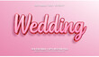 © No9 - wedding text effect
