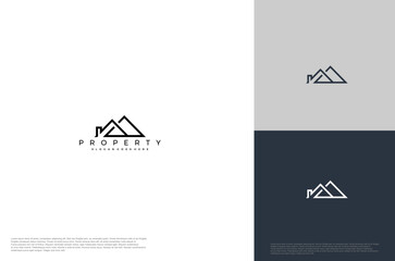 Real Estate icon, Builder, Construction, Architecture and Building Logos. Vector design template