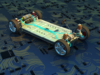 Poster - Electric machine model.